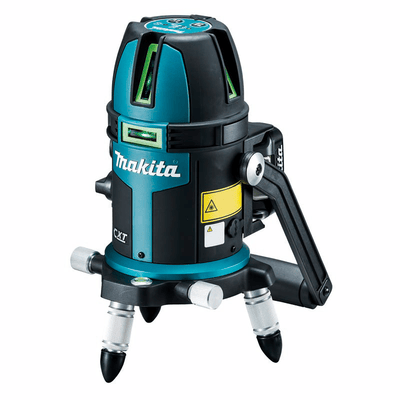 Makita 12V Max CXT Li-Ion Rechargeable Green Multi Line Laser SK312GD