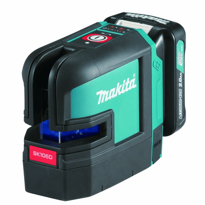 Makita 12V Max CXT Li-Ion Rechargeable Green Multi Line Laser SK105D